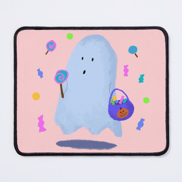 Item preview, Adorable Ghost Collecting Candy: Trick or Treat Fun for Halloween designed and sold by ArtbyPriscilla.