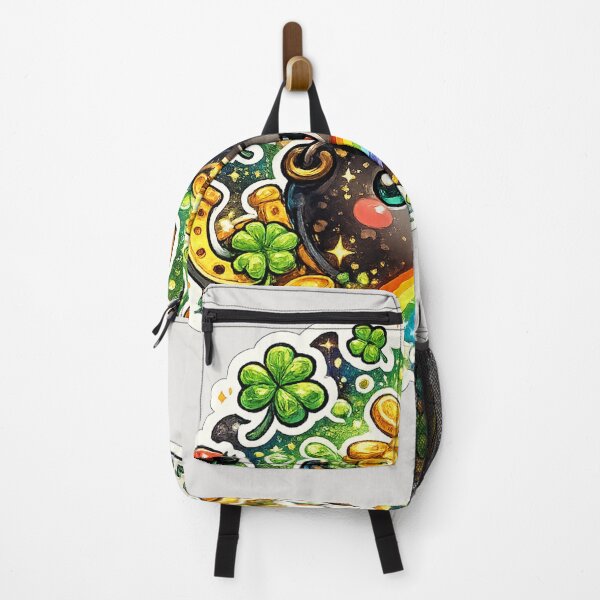 Item preview, Lucky Cauldron Sticker – Cute Fortune and Good Luck Illustration designed and sold by DrizzyV.