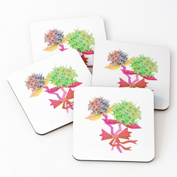 Item preview, Ixora Botanical Cluster designed and sold by diaricesalt.