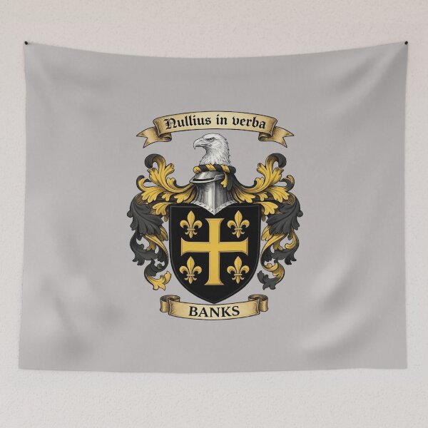 Item preview, The Banks Family Coat of Arms designed and sold by BagTown Clans.