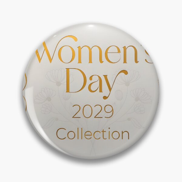 Item preview, Elegant Women's Day 2029 Collection Design with Golden Frame designed and sold by Creative88Art.