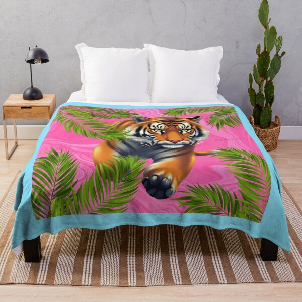 Item preview, Fearless Feminine Tiger – Pink Power Aesthetic designed and sold by IndiGLOW4Me.