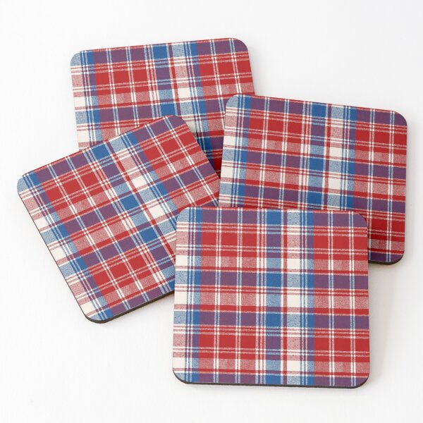 Item preview, Philadelphia Phillies plaid tartan  designed and sold by Broken Antler Designs .