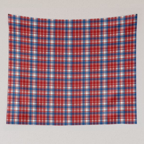 Item preview, Philadelphia Phillies plaid tartan  designed and sold by Broken Antler Designs .