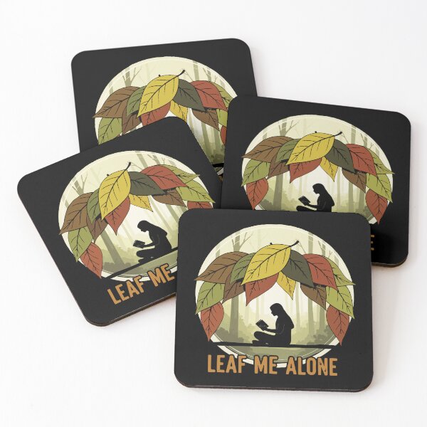 Item preview, Leaf me alone designed and sold by PINEZKA_DESIGN.