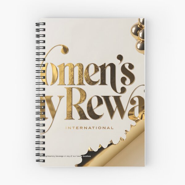 Item preview, Luxury Women's Day reward coupon with elegant gold design designed and sold by Creative88Art.