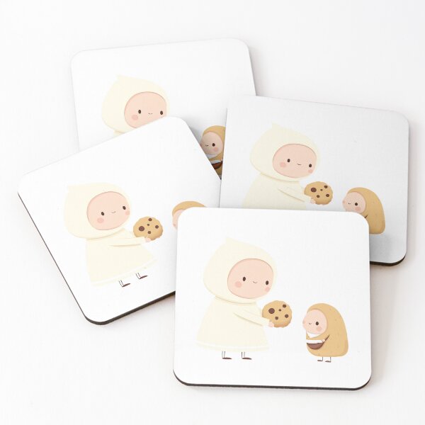 Item preview, Kawaii Mother's Day Cookie Sharing Minimalist Art for Sweet Moms designed and sold by BigStar-Cart.