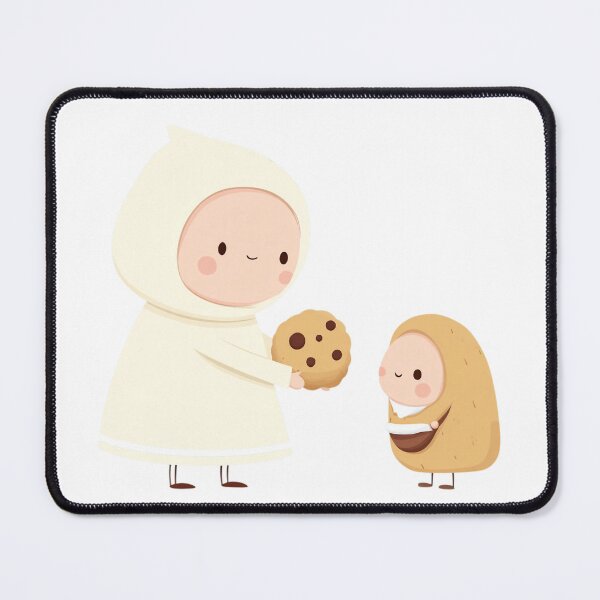 Item preview, Kawaii Mother's Day Cookie Sharing Minimalist Art for Sweet Moms designed and sold by BigStar-Cart.