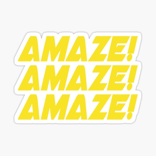 Rocky Amaze Amaze Amaze Project Hail Mary - inspired Sticker
