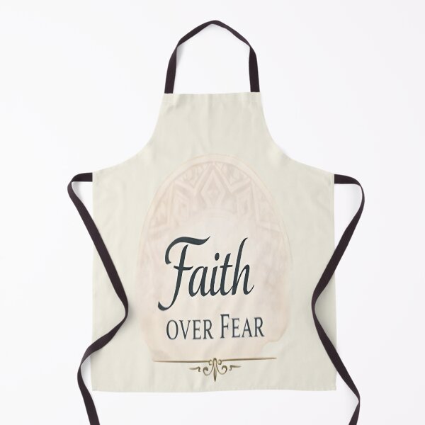 Item preview, Faith Over Fear – Elegant Motivational Typography Design designed and sold by ArthUpscale.