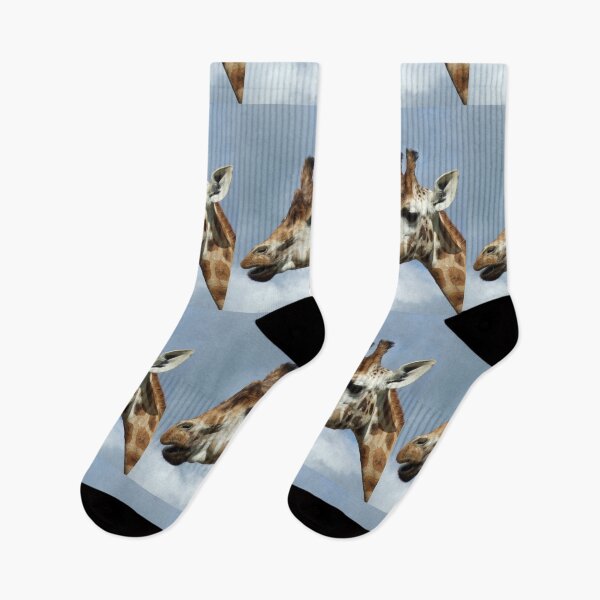 Item preview, Happy giraffe with blue sky designed and sold by BarryMayfield.