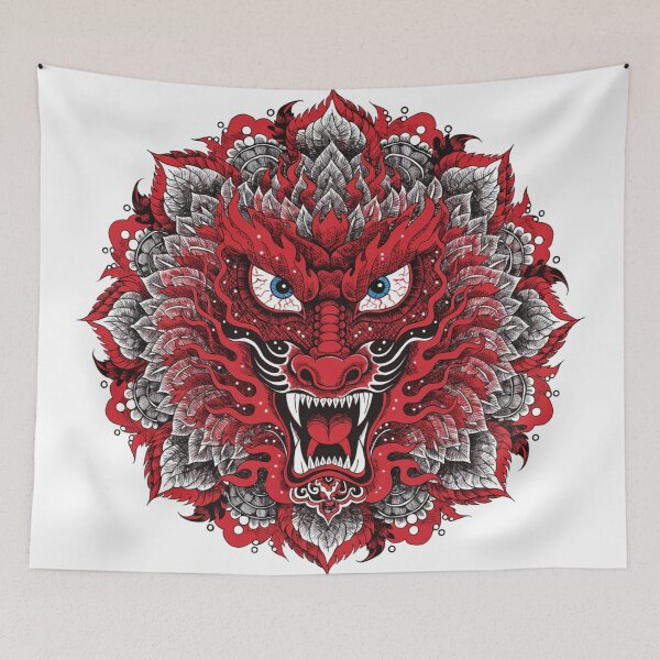 Item preview, Dragon mandala - exotic and exclusive designed and sold by Anime9122.