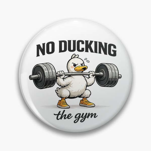 Item preview, Funny Gym Shirt for Women – No Ducking The Gym Cute Workout Tee, Motivational Fitness T-Shirt, Gym Girl Gift designed and sold by tonyhopeirl.