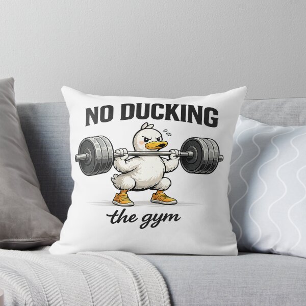 Item preview, Funny Gym Shirt for Women – No Ducking The Gym Cute Workout Tee, Motivational Fitness T-Shirt, Gym Girl Gift designed and sold by tonyhopeirl.