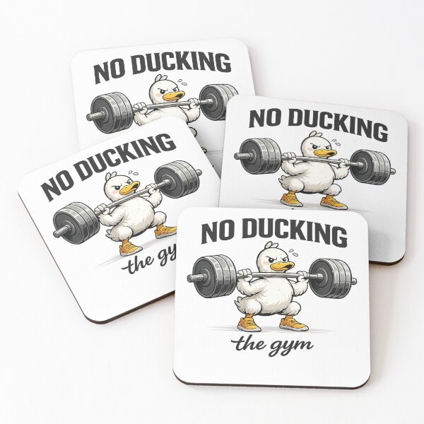 Item preview, Funny Gym Shirt for Women – No Ducking The Gym Cute Workout Tee, Motivational Fitness T-Shirt, Gym Girl Gift designed and sold by tonyhopeirl.