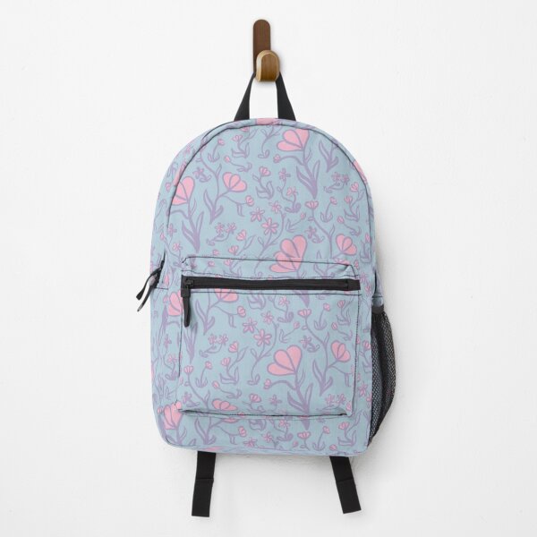 Item preview, Floral Pattern in Blue, Pink and Lilac designed and sold by LAEC-Shop.