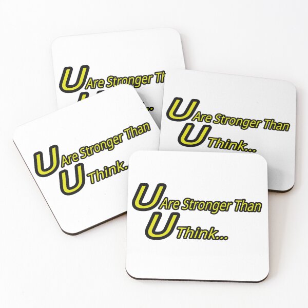 Item preview, U Are Stronger Than U Think... designed and sold by Teez2Plz.