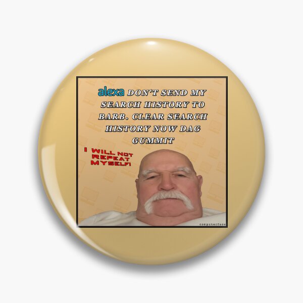 Item preview, BARB DON'T NEED TO SEE IT designed and sold by Computerface.