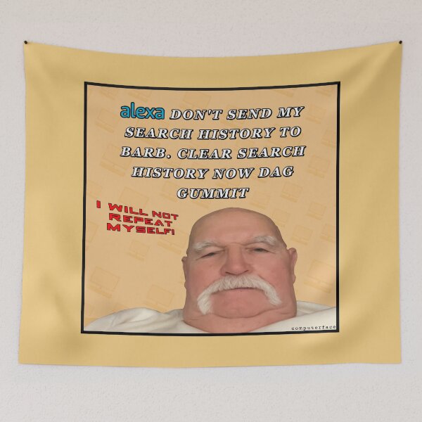 Item preview, BARB DON'T NEED TO SEE IT designed and sold by Computerface.