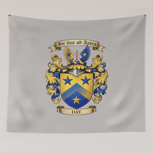 Item preview, The Day Family Coat of Arms designed and sold by BagTown Clans.