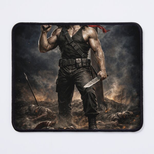 Item preview, Rambo Jesus – They Drew First Blood Version 1 designed and sold by Endthedisease.