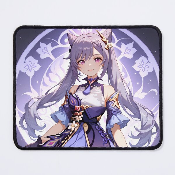 Item preview, Keqing Genshin Impact Night Sigil Fantasy Portrait designed and sold by mildaclairmo.