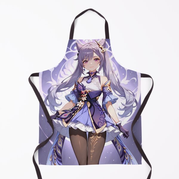 Item preview, Keqing Genshin Impact Night Sigil Fantasy Portrait designed and sold by mildaclairmo.