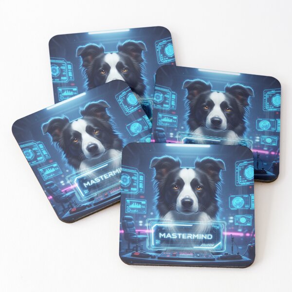 Item preview, Mastermind Border Collie designed and sold by PetJoyPrintsCO.