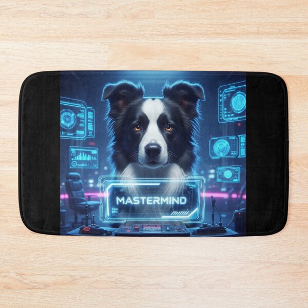 Item preview, Mastermind Border Collie designed and sold by PetJoyPrintsCO.