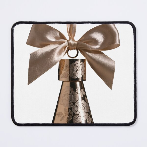 Item preview, Luxury gold bell with rose design and exclusive offer ribbon designed and sold by Creative88Art.