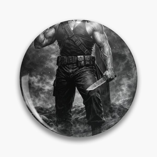 Item preview, Rambo Jesus – They Drew First Blood Version 2 designed and sold by Endthedisease.