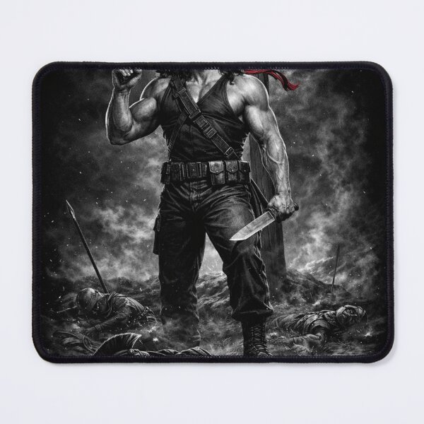 Item preview, Rambo Jesus – They Drew First Blood Version 2 designed and sold by Endthedisease.