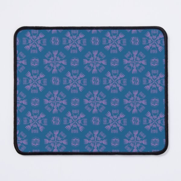 Item preview, Antique Furniture Decorations Radial Purple on Blue designed and sold by Digitalmyth's Designs.