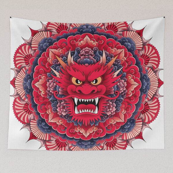 Item preview, Dragon mandala - exotic and exclusive designed and sold by Anime9122.