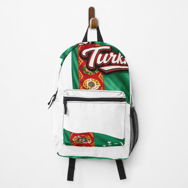 Item preview, Turkmenistan Waving Flag Design – Turkmen Pride Patriotic Graphic designed and sold by GarnerSupplyCo.