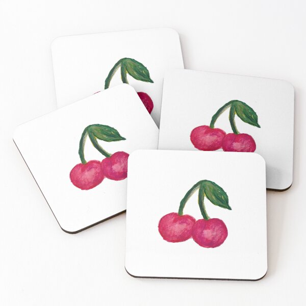 Item preview, Hand Painted Watercolour Cherries designed and sold by verycoolandnice.