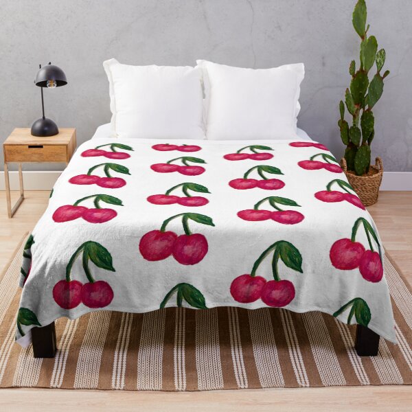 Item preview, Hand Painted Watercolour Cherries designed and sold by verycoolandnice.