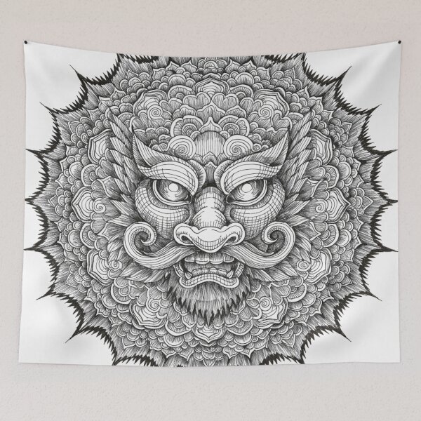 Item preview, Dragon mandala - exotic and exclusive designed and sold by Anime9122.