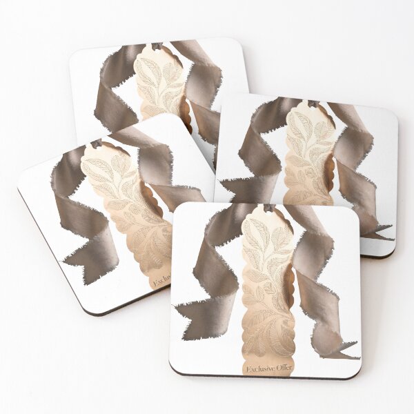 Item preview, Luxury gift tag with ribbon and exclusive offer designed and sold by Creative88Art.