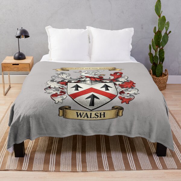 Artikelvorschau, Das Wappen der Familie Walsh entworfen und verkauft von BagTown Clans.