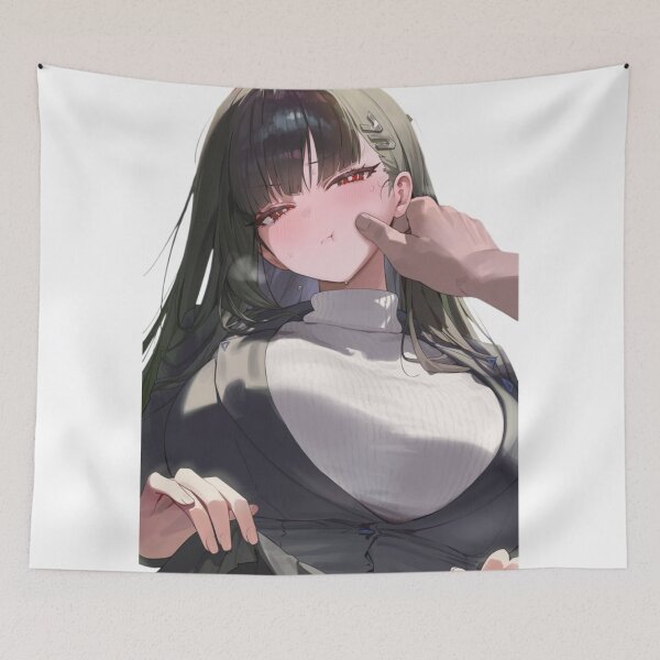 Item preview, Pinching Tsukatsuki Rio Cheeks Blue Archive designed and sold by KomiArts.
