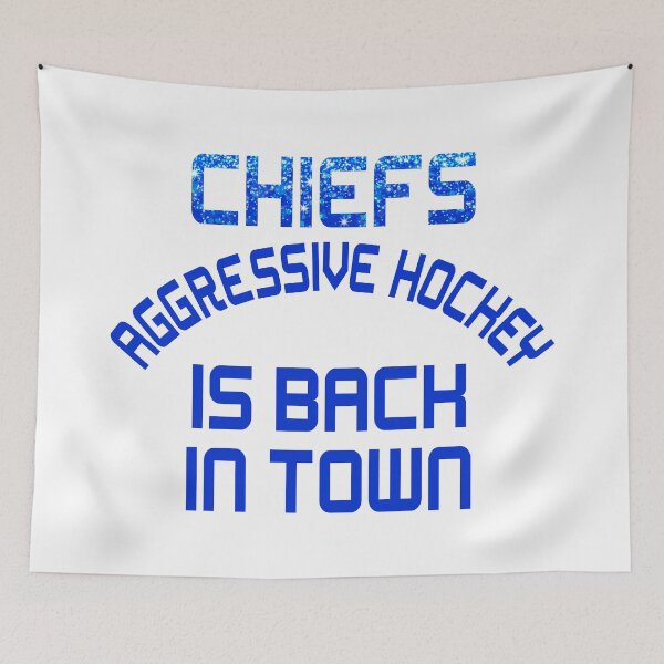 Item preview, Charlestown Chiefs Aggressive Hockey - Slapshot Movie designed and sold by ourkid.
