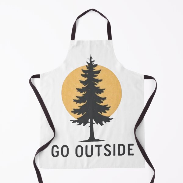 Item preview, Go Outside Retro Silhouette designed and sold by mossandmyth1984.