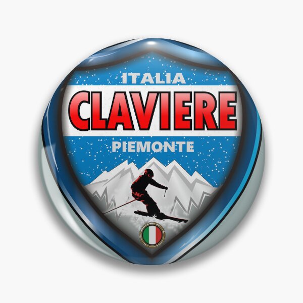 Item preview, Claviere Piemonte ski emblem designed and sold by studioss76.