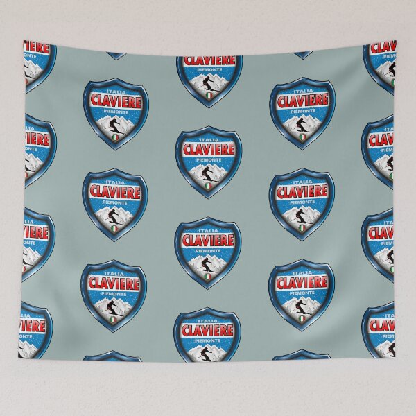 Item preview, Claviere Piemonte ski emblem designed and sold by studioss76.