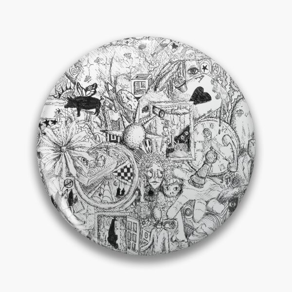 Item preview, Mind themed drawing  designed and sold by vect0rr.