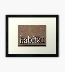 habitat Framed Print