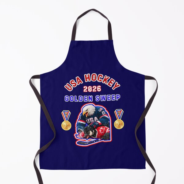 Item preview, Team Usa Gold Hockey designed and sold by WoodburyLake.