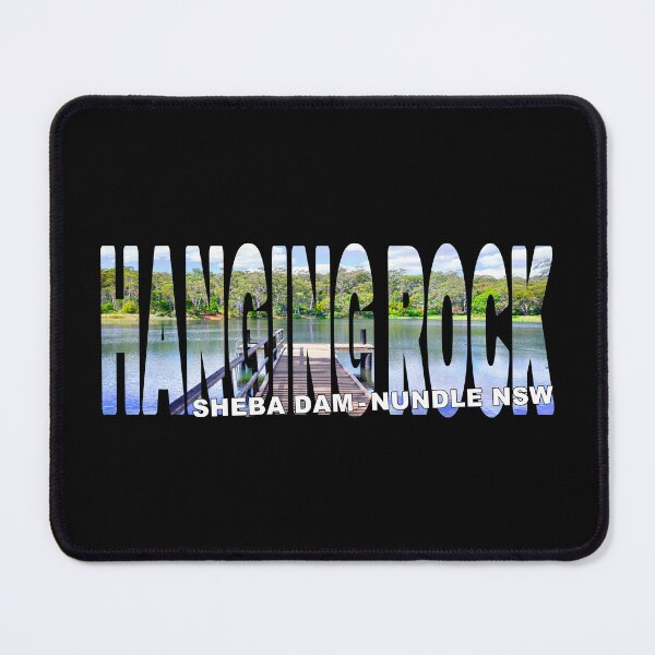 Item preview, HANGING ROCK Sheba Dam Nundle NSW - Campground Jetty Australia designed and sold by Adam Gormley.