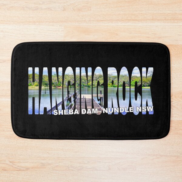 Item preview, HANGING ROCK Sheba Dam Nundle NSW - Campground Jetty Australia designed and sold by Adam Gormley.